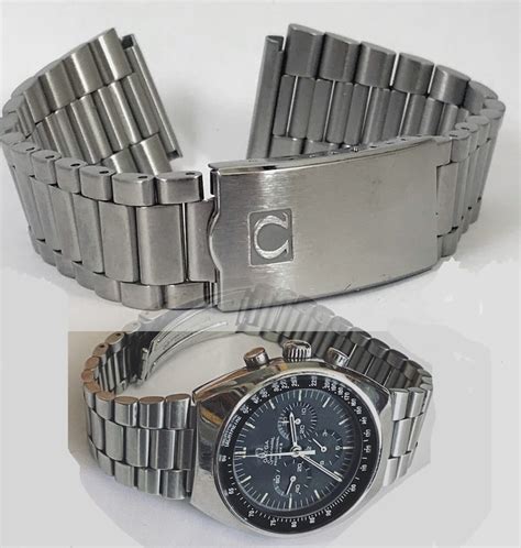 omega speedmaster titanium bracelet|Omega Speedmaster stainless steel bracelet.